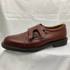 Florsheim Brown Double Monk Strap Loafer. Size 8.5